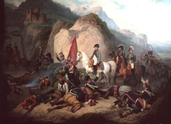 Napoleon in the Somosierra Gorge