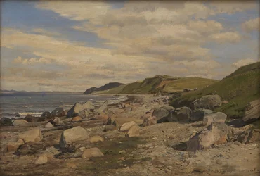 Beach Scene at Helgenæs