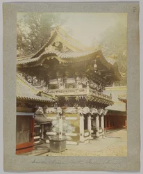 Inside the Chinese Gate, Tōshō-gū, Nikko, Japan
