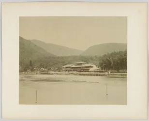 River landscape, Japan