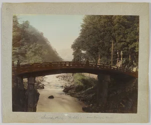 Sacred Bridge over the Daiya River, Nikko, Japan