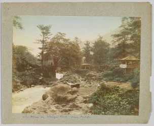 Tea House on the Daiya River, Near Nikko, Japan