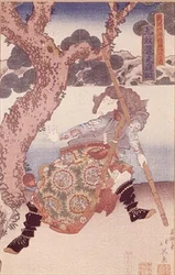 Actor Nakamura Shikan (1800-47), as Kumonryo Shishin