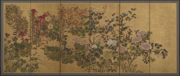 Flowers and a Brook