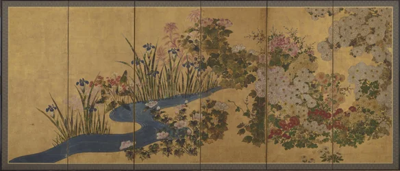 Flowers and a Brook, Screens