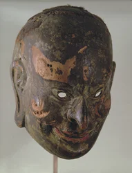 Head of Deva, Nara period