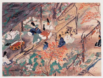 Heian Statesman and Poet Sugawara Michizane in Exile