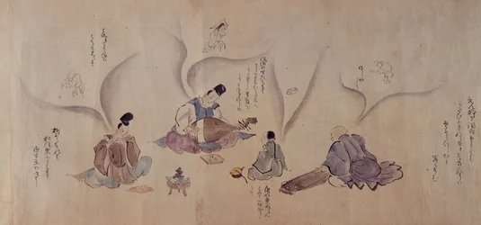 Japanese Musicians, from Sadanobu Matsudaira