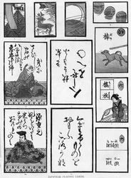 Japanese playing cards, 1893