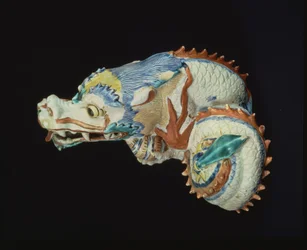 Kakiemon Model of a Dragon, 17th Century