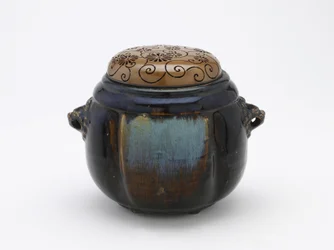 Live-coal container or incense burner, Seto, Edo period