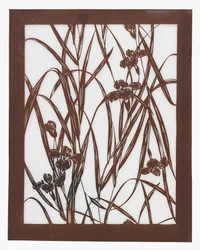 Paper stencil (katagami), late 19th century