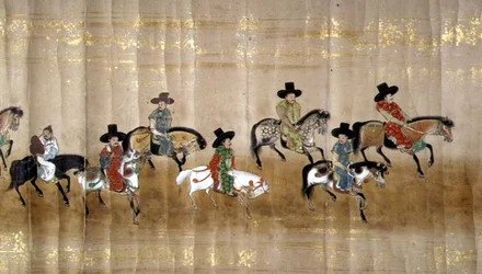 Sixth Korean Embassy to Japan in Meireki 1 at the time of Tokugawa Ietsuna
