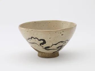 Tea Bowl with Design of Fungus of Immortality