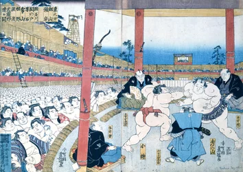 Traditional Wrestling in Japan: Sumo Wrestlers