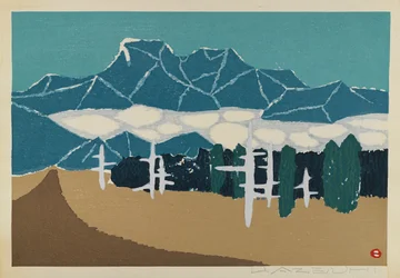 Untitled (Snow Mountain Landscape)