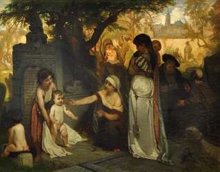 The Old Jewish Cemetery in Prague