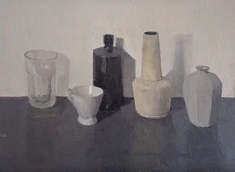 Still Life with Five Objects, 2024