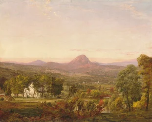 Autumn Landscape, Sugar Loaf Mountain, Orange County, New York