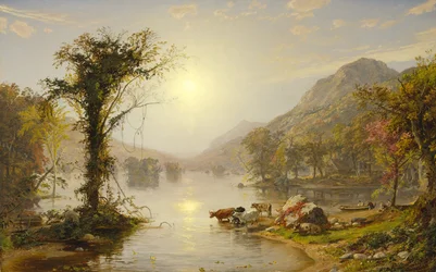 Autumn on Greenwood Lake, 1861