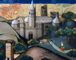 Landscape with the Episcopal Church (detail)