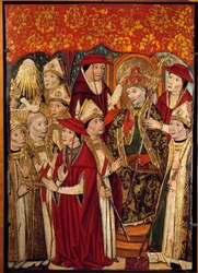 The election of Saint Fabian to the Papacy (236 to 250)