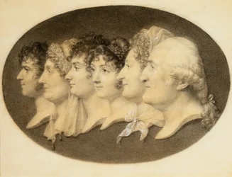 Profile Portrait of Augustin and His Family