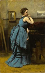 Lady in Blue