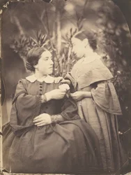 Portrait of Woman and Child, 1855