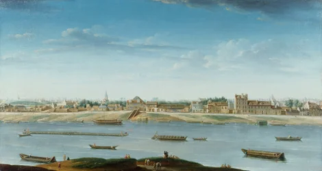 Port Saint-Bernard Seen from the Arsenal