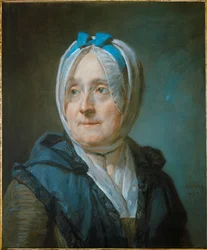 Madame Chardin, portrait