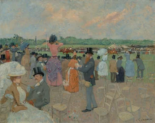 The Races at Longchamp, c.1891