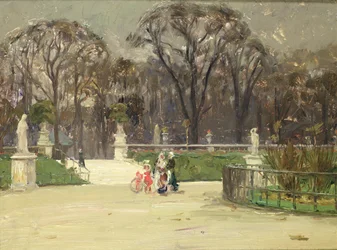 In the Luxembourg Garden