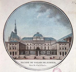 Facade of the Palais de Justice