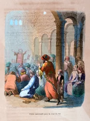 Universal Prayer for the Flooding of the Nile, Egypt, c1847