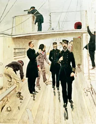 US Navy: Rear Admiral, Captain and Ensign