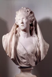 Bust of Sophie Arnould, singer represented in the role of Iphigenie