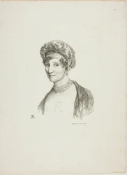 Portrait of a Woman in a Turban