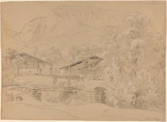An Alpine Village in Summertime
