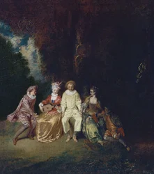 Pierrot Content, c. 1712