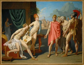 Achilles Greets the Ambassadors of Agamemnon