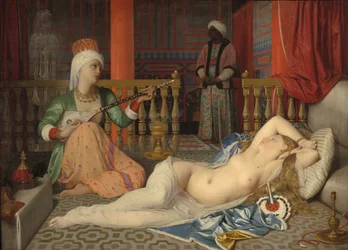 Odalisque with a Slave, 1839-40