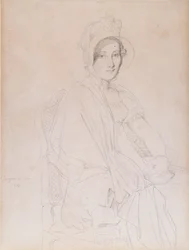 Portrait of Marie Marcoz, Later Vicomtesse de Senonnes
