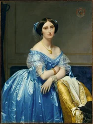 Portrait of Princess Albert de Broglie