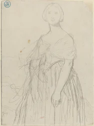 Sketch for Madame Moitessier