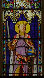 Window Depicting Saint Ferdinand (Portrait of Prince Ferdinand d