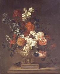 Still life, mixed flowers