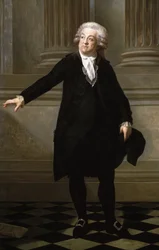 Portrait of Honore Gabriel Riqueti, Count of Mirabeau