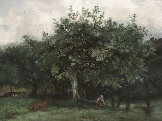 Landscape with Little Girl