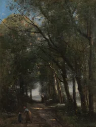 A Lane through the Trees, ca. 1870-73